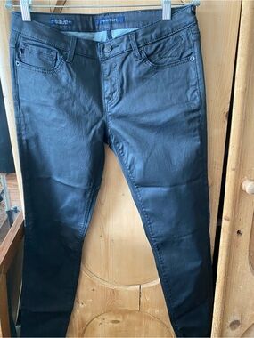 Vigoss Black Coated Skinny Jeans